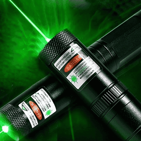 power1-mega-laser-303 Зеленая лазерная указка 300 mW + 1 насадка — изображение 1